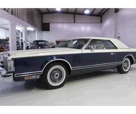 LINCOLN CONTINENTAL 1979 LINCOLN CONTINENTAL MK V – BILL BLASS DESIGNER EDITION *PENDING*