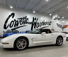 CORVETTE C5 CABRIOLET 2001 CHEVROLET CORVETTE CONV 1SC, F45, HUD, AUTO, POLISHED, CORSA, 49K!