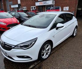 VAUXHALL ASTRA 1.4I TURBO SRI EURO 6 5DR