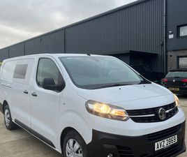 OCTOBER 2022 VAUXHALL VIVARO 2.0D CREW CAB