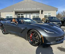 2014 CHEVROLET CORVETTE STINGRAY Z51 3LT CONVERTIBLE V8 6.2L AUTOMATIQUE CUIR MAGS