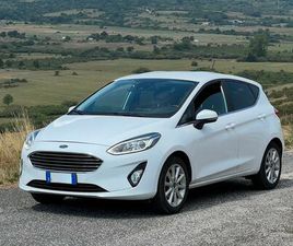 FORD FIESTA 2019 BIANCA BENZINA