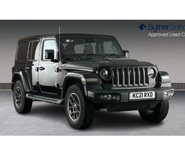 JEEP WRANGLER CONVERTIBLE JEEP WRANGLER 2.0 GME 80TH ANNIVERSARY 4DR AUTO8