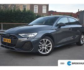 AUDI A3 SPORTBACK 30 TFSI AUDI A3 SPORTBACK 30 TFSI 115PK DSG S EDITION | CAMERA ACHTER | NAVIGATIE | ADAPT. CRUISE | APP. CONNECT | KEYLESS ENTREE | LED | AIRCO