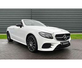 2019 MERCEDES-BENZ E-CLASS 3.0 D E400D AMG LINE (PREMIUM PLUS)(START/STOP) CABRIOLET 2D PLUS