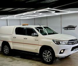 TOYOTA HILUX 2.4 D-4D INVINCIBLE 4WD EURO 6 (START/STOP) 4DR (TSS, 3.5T)