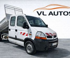 RENAULT MASTER RENAULT MASTER BENNE 3.0 DCI 136 CV DOUBLE CABINE 7 PLACES ANNÉE 2005