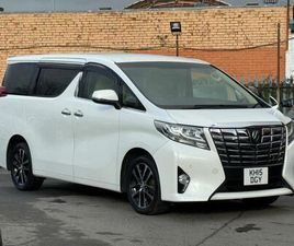 TOYOTA ALPHARD 2.5 AUTO LIMITED EDITION 8 SEATS EURO6