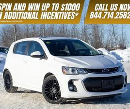 2018 CHEVROLET SONIC PREMIER - REMOTE ENGINE START