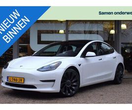 TESLA MODEL 3 - PERFORMANCE AWD 75 KWH |AUTOPILOT|PARELMOER|ACC