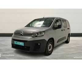 CITROEN BERLINGO VAN VÉHICULE UTILITAIRE OU SOCIÉTÉ XL 950KG BLUEHDI 130CH S&S