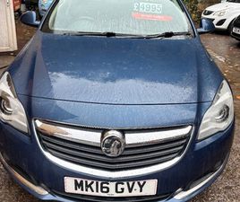 VAUXHALL INSIGNIA 2016 SRI NAV 5DOOR