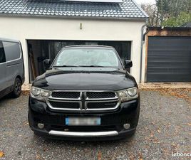 DODGE DURANGO DODGE DODGE DURANGO 3.6 V6 295 SXT, (7 PLACES), NOIR, 21CV, 5 PORTES, MISE EN CIRCULATION LE 19-06-2012