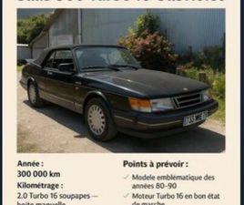 SAAB 900 CAB TURBO 16V