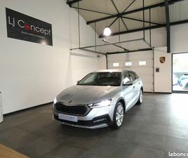 SKODA OCTAVIA IV COMBI 2.0 TDI 150 CH 4X4 SCOUT DSG7 - 1°MAIN - ORIGINE FRANCE - SUIVI COMPLET SKODA - TVA - SIÈGES & VOLANT CHAUFFANTS - CROCHET D'ATTELAGE - C