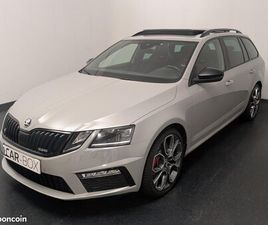 SKODA OCTAVIA COMBI RS SKODA OCTAVIA COMBI BREAK RS 245 DSG-TOIT PANO-ACC-GPS-AUDIO CANTON-CARPLAY-SIEGES CHAUFFANTS