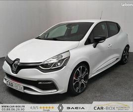 RENAULT CLIO RS TROPHY RENAULT CLIO IV 4 RS TROPHY EDC 220 N°1758 CAM DE RECUL-CUIR-GPS-JANTES ALU-SIEGES CHAUFFANTS-RS ...