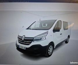 RENAULT TRAFIC CABINE RENAULT TRAFIC L1H1 DCI 120CH GRAND CONFORT 6 PLACES CABINEAPPROFONDIE