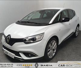 RENAULT SCENIC RENAULT SCÉNIC LIMITED TCE 140 -1ERE MAIN-GPS-RADARS-CAMERA-CLIM AUTO-CARPLAY-JANTES ALU