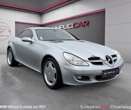 MERCEDES SLK 200 K AUTOMATIQUE - GARANTIE 12MOIS - SIEGES AV CHAUFFANT - CHAUFFAGE APPUIE TETE - HISTORIQUE MERCE