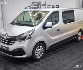 RENAULT TRAFIC VU CABINE APPROFONDIE 2.0 DCI L2H1 EDC - 170CV / 5 PLACES / ATTELAGE / CAMÉRA / GPS