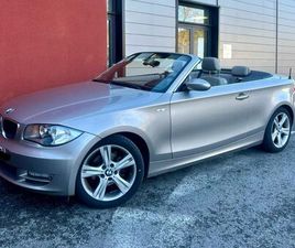 BMW SERIE 1 CABRIOLET 118 BMW SÉRIE 1 118I 143CH CABRIOLET/DECAPOTABLE PACK LUXE