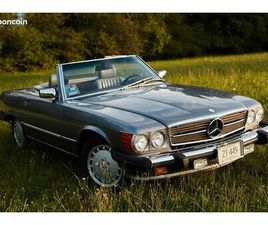 MERCEDES 560 SL (R 107) ROADSTER, 05/89, 48 000 MILES, GRIS PERLE