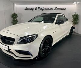 MERCEDES CLASSE C COUPÉ 63 AMG 4.0 V8 476CH - 29000KM - TOIT OUVRANT