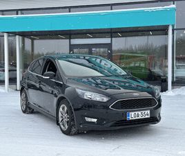 FORD FOCUS 1,0 ECOBOOST 125 HV START/STOP A6 EDITION 5-OVINEN ** JUURI TULLUT / SUOMI-AUTO / VAKKARI / P-TUTKAT / APPCONNECT **