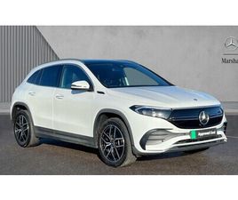 MERCEDES EQA 350 MERCEDES-BENZ EQA EQA 350 4M 215KW AMG LINE PREMIUM 66.5KWH 5DR AUTO