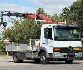 MERCEDES-BENZ ATEGO 1018 KRAAN/CRANE HMF403!129TKM DK1016 — VRACHTWAGENS — MARKTPLAATS