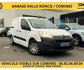 CITROËN BERLINGO BUSINESS 1.6HDI 90 7500HT RADARS/3PLACES/REGULATEUR/BLUETOOTH