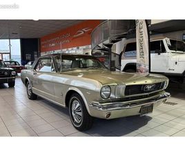 FORD MUSTANG COUPE TOIT VINYLE SEAFOM GREEN CODE C 1966