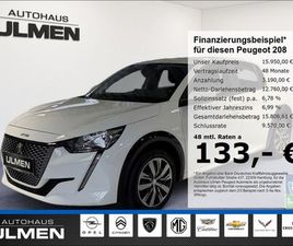 PEUGEOT 208 PEUGEOT 208 E- ACTIVE 136 SPURHALTEASSISTENT TOUCHSCREEN
