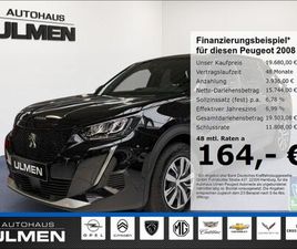 PEUGEOT 2008 PEUGEOT 2008 E- ACTIVE 136 KLIMA APPLE CARPLAY PDC ALUFE