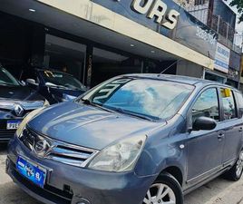 NISSAN LIVINA VENDO LIVINA 1.6 FLEX MEC.. 2013 - PEQUENA ENTRADA + FIXAS!