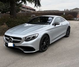 MERCEDES CLASSE S COUPE S63 MERCEDES S 63 AMG COUPE 4 MATIC