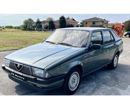 1986 ALFA ROMEO 75 2.5 QUADRIFOGLIO VERDE A VENDRE