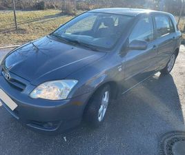 TOYOTA COROLLA E120 TOYOTA COROLLA 1.4 DIESEL D-4D AUTOMATIK