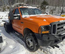 2005 FORD F350 FLAT BED - 6.0 POWERSTROKE