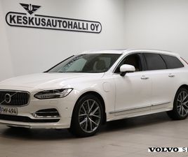 VOLVO V90 T8 VOLVO V90 T8 AWD INSCRIPTION AUT - ADAPT VAKIONOP / B&W / PANORAMA / 360 / NAVI / NAHAT / HUD / SÄHKÖPENKKI / LISÄLÄMMITIN / VOLVO ON CALL / BLIS