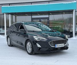 FORD FOCUS SW FORD FOCUS 1,0 ECOBOOST 125HV A8 TITANIUM WAGON ** JUURI TULLUT / SUOMI-AUTO / WEBASTO / ACC / LED-VALOT / KEYLESSGO / APPCONNECT **