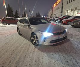 KIA OPTIMA 1,7 CRDI ISG BUSINESS LUXURY GT-LINE SW DCT A/T - 14 PÄIVÄN PALAUTUSOIKEUS - SUOMI-AUTO, 2.OMISTEINEN, LÄMMITIN, VETOKOUKKU, 360-KAMERA, ADAPT.VAKKAR