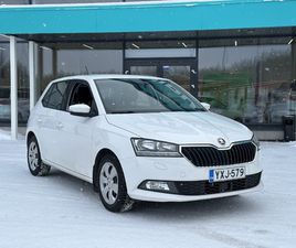 SKODA FABIA SKODA FABIA 1,0 TSI 95 AMBITION ** JUURI TULLUT / SUOMI-AUTO / VAKKARI / P-TUTKAT / APPCONNECT / LOHKOLÄMMITIN **