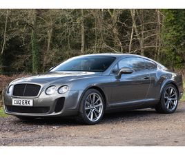 BENTLEY CONTINENTAL GT SUPERSPORTS 2012 BENTLEY CONTINENTAL SUPERSPORTS ISR