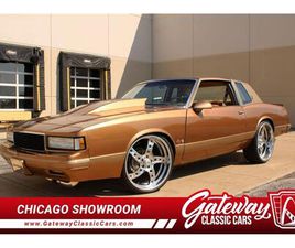 1987 CHEVROLET MONTE CARLO FOR SALE