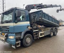DAF CF 85.410 AJK KIPPER/ HIAB X-HIPRO 192 E S - 3 6X4 EURO — VRACHTWAGENS — MARKTPLAATS