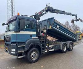 MAN TGS 28.360 6X4-4 BL AJK KIPPER / HIAB 166 ES-3 HIPRO EXE — VRACHTWAGENS — MARKTPLAATS