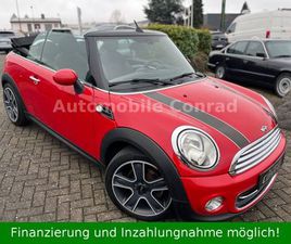 MINI COOPER CABRIO 1.HAND/LÜCKENLOSMINI/TEILLEDER/M&S