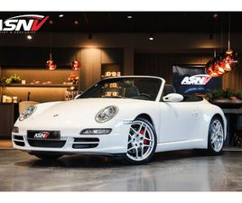 PORSCHE 911 997 CABRIO 3.8 CARRERA 4S, ADAPT/SPORTSTOELEN, SPORT/CHRONO/PLUS, SPORT/UITLAAT, BOSE, NL/GELEVERD, FULL/HISTORY!!